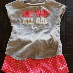 Girls Nike set